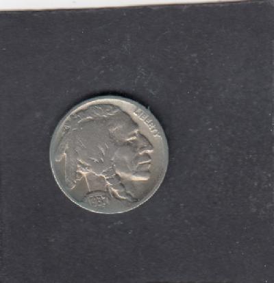 Beschrijving: 5 Cent BUFFALO